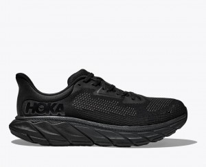 Men's HOKA Arahi 7 Running Shoes Black | IYPDF-1732