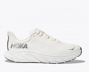 Men's HOKA Arahi 7 Running Shoes White | AKYOT-0951