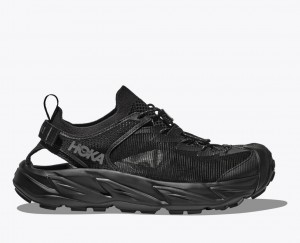 Men's HOKA Hopara 2 Sandals Black | YRSDG-2875