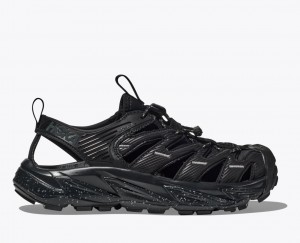 Men's HOKA Hopara Sandals Black | XFLMC-6785