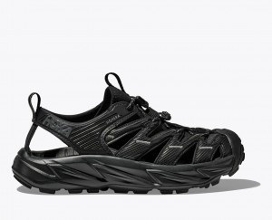 Women's HOKA Hopara Sandals Black | VYZPE-7089