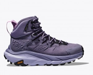 Women's HOKA Kaha 2 GTX Hiking Boots Purple | KPFSL-0327