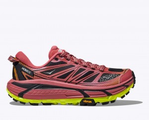 Women's HOKA Mafate Speed 2 Sneakers Red Brown / Black | WZGBT-2941