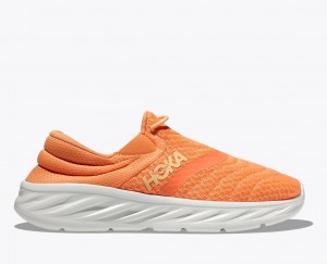 Women's HOKA Ora Recovery 2 Slip On Shoes Orange | TGEVB-5813