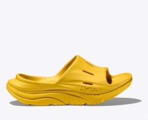 Women's HOKA Ora Recovery 3 Slide Light Orange | SXKJO-9416