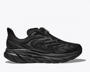 Women's HOKA Project Clifton Sneakers Black | ZXUWN-1208