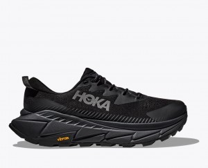 Women's HOKA Skyline-Float X Hiking Shoes Black | GCAFO-6549