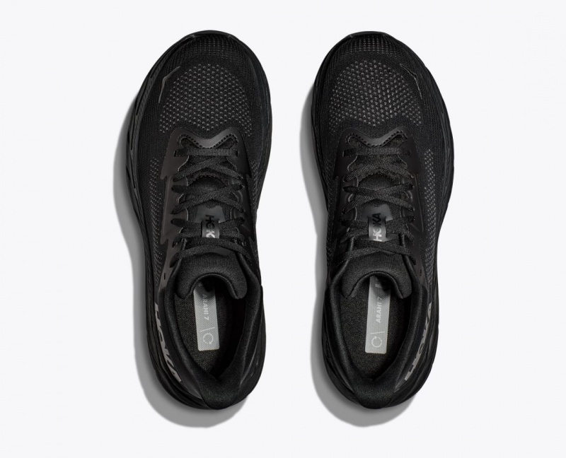 Men's HOKA Arahi 7 Running Shoes Black | IYPDF-1732