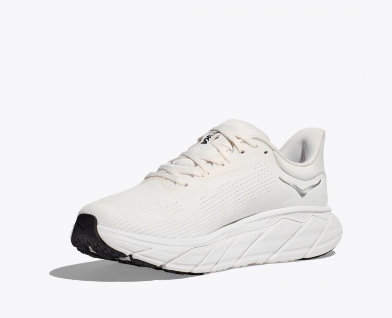 Men's HOKA Arahi 7 Running Shoes White | AKYOT-0951