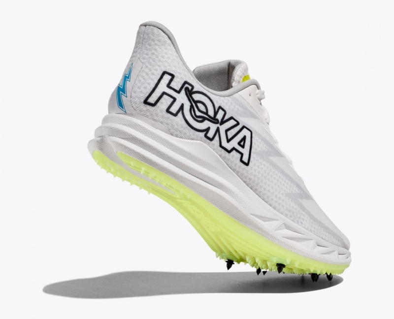 Men's HOKA Crescendo MD Track Spikes White | EBHRX-7268