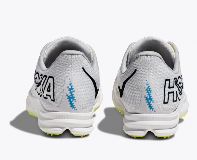 Men's HOKA Crescendo MD Track Spikes White | EBHRX-7268