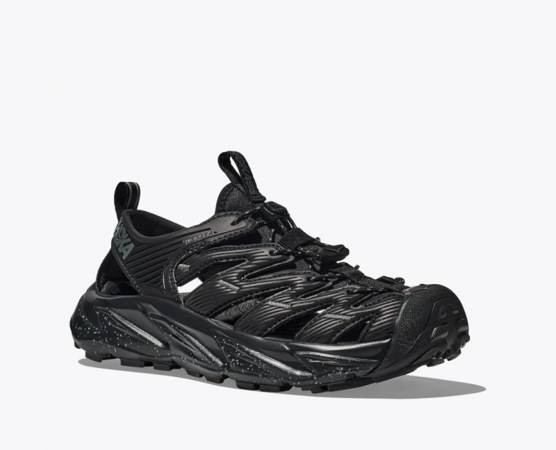 Men's HOKA Hopara Sandals Black | XFLMC-6785