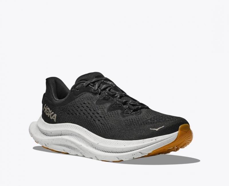 Men's HOKA Kawana 2 Running Shoes Black / White | ADYJN-5892