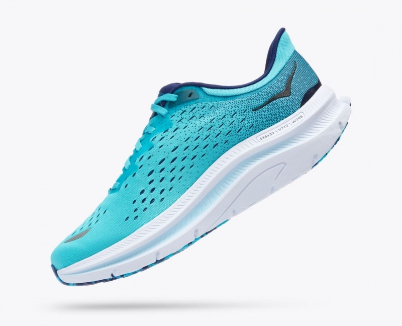 Men's HOKA Kawana Sneakers Turquoise | RVMFH-1863