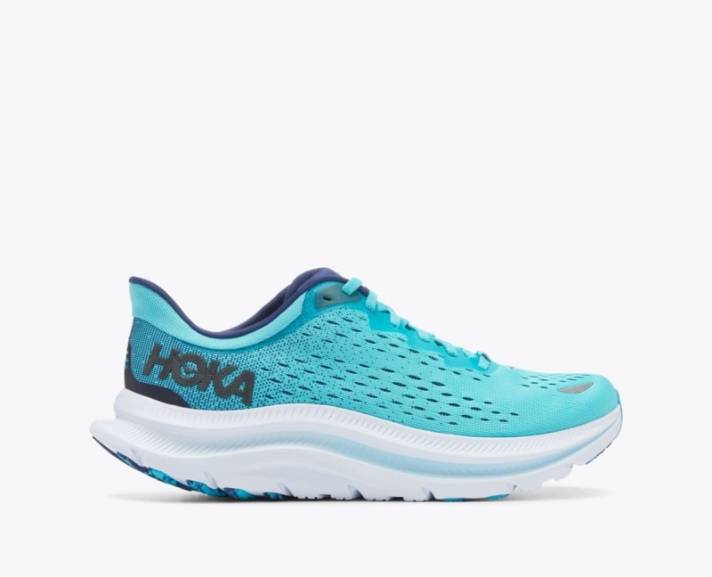 Men's HOKA Kawana Sneakers Turquoise | RVMFH-1863