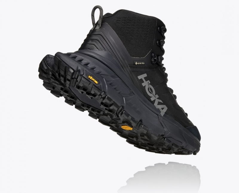 Men's HOKA TenNine Hike GTX Hiking Boots Black | LCBVG-3412