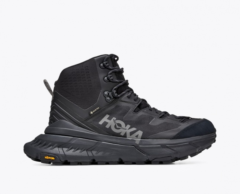 Men\'s HOKA TenNine Hike GTX Hiking Boots Black | LCBVG-3412