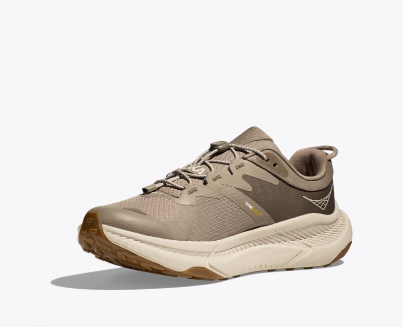 Men's HOKA Transport Walking Shoes Khaki | CVOEI-0194