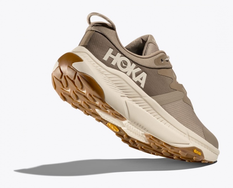 Men's HOKA Transport Walking Shoes Khaki | CVOEI-0194