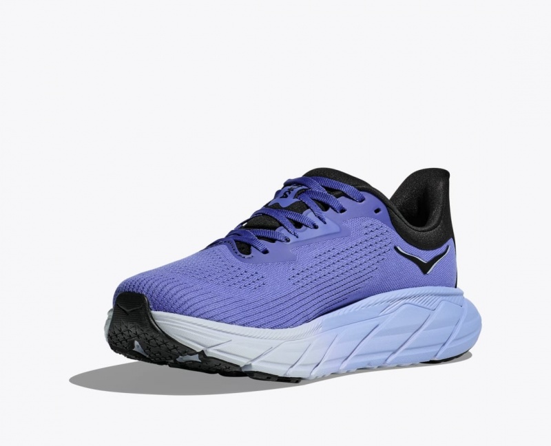 Women's HOKA Arahi 7 Running Shoes Dark Blue | JERBM-4918