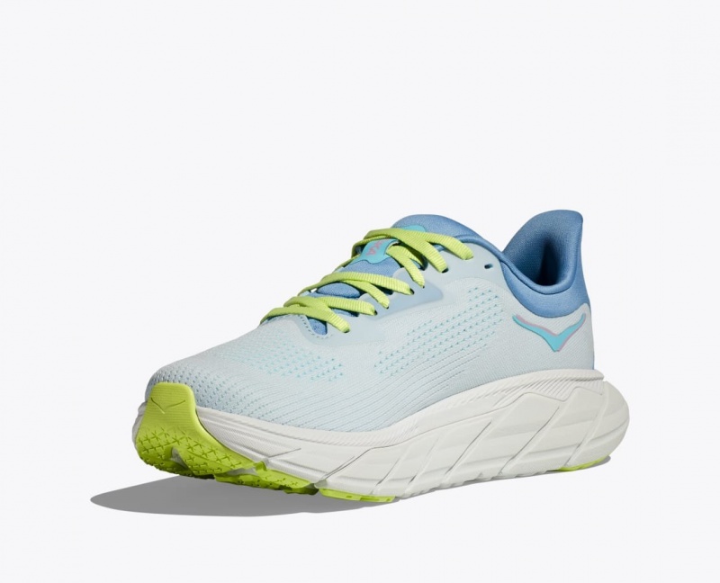 Women's HOKA Arahi 7 Running Shoes Light Blue | WNJUH-8472