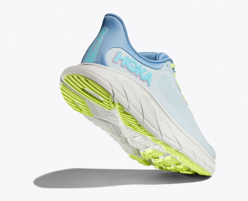 Women's HOKA Arahi 7 Running Shoes Light Blue | WNJUH-8472