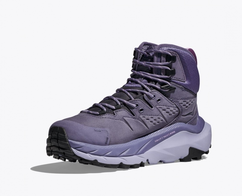 Women's HOKA Kaha 2 GTX Hiking Boots Purple | KPFSL-0327