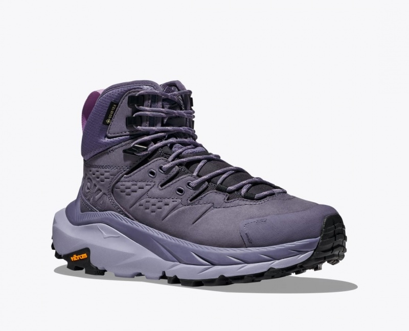 Women's HOKA Kaha 2 GTX Hiking Boots Purple | KPFSL-0327