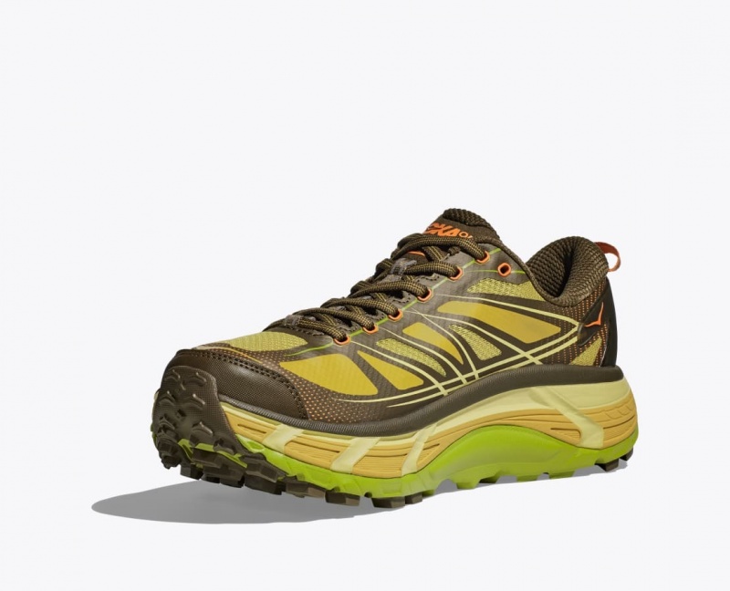 Women's HOKA Mafate Speed 2 Sneakers Dark Olive | NIYQP-6189