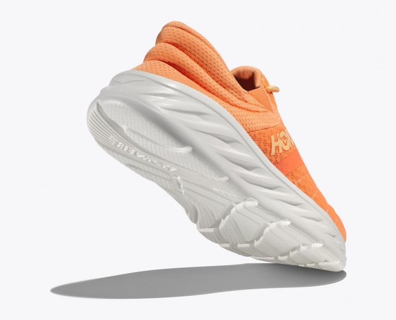 Women's HOKA Ora Recovery 2 Slip On Shoes Orange | TGEVB-5813