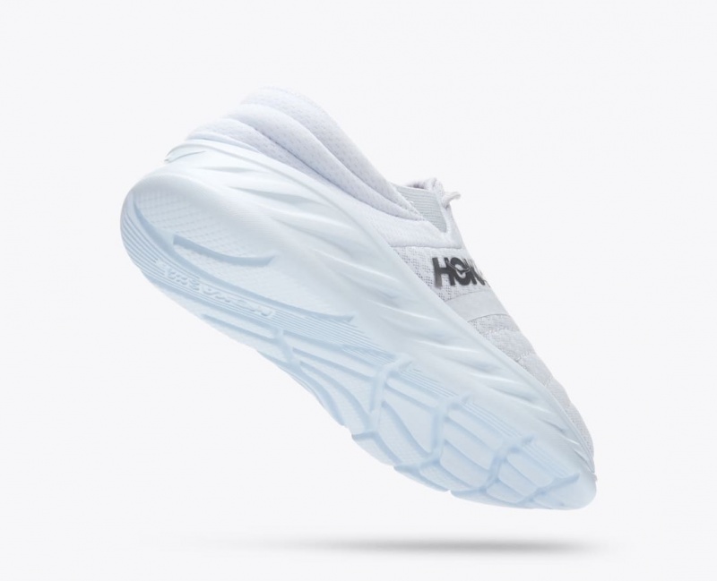 Women's HOKA Ora Recovery 2 Slip On Shoes White | IPKNT-0872