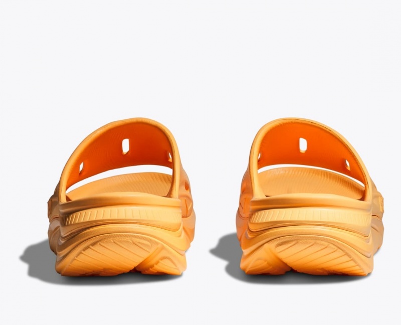 Women's HOKA Ora Recovery 3 Slide Orange | TJWEN-6124