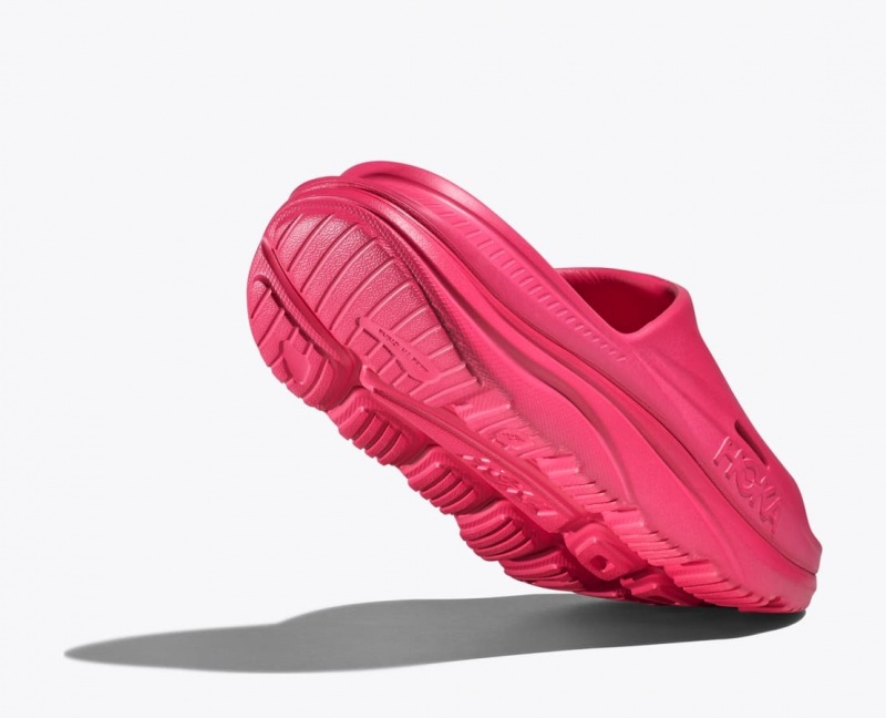 Women's HOKA Ora Recovery 3 Slide Red | BNFAJ-1409