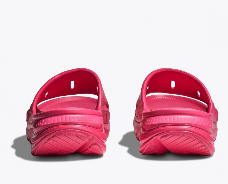 Women's HOKA Ora Recovery 3 Slide Red | BNFAJ-1409