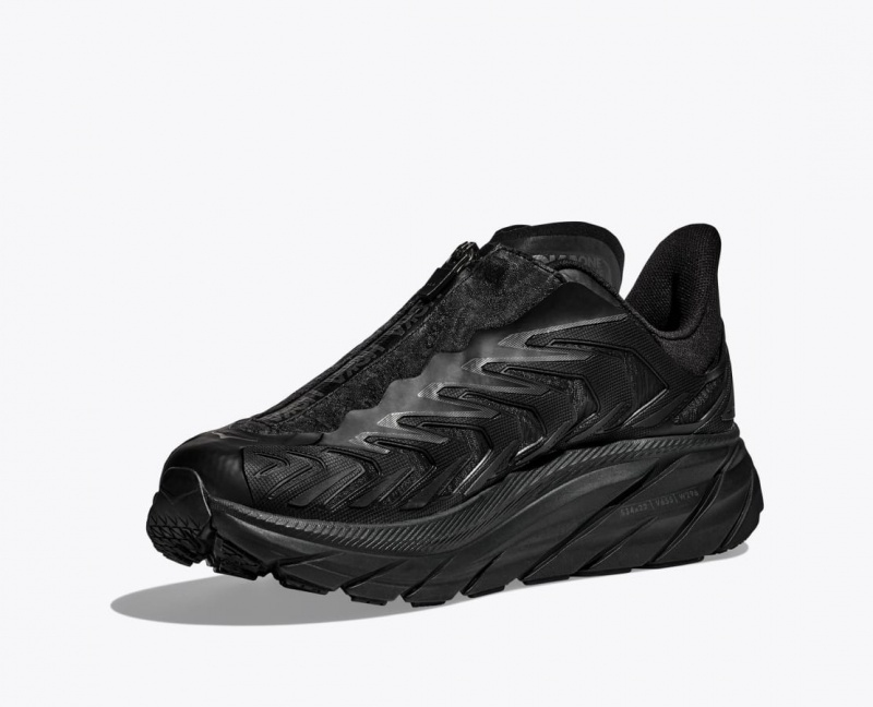 Women's HOKA Project Clifton Sneakers Black | ZXUWN-1208