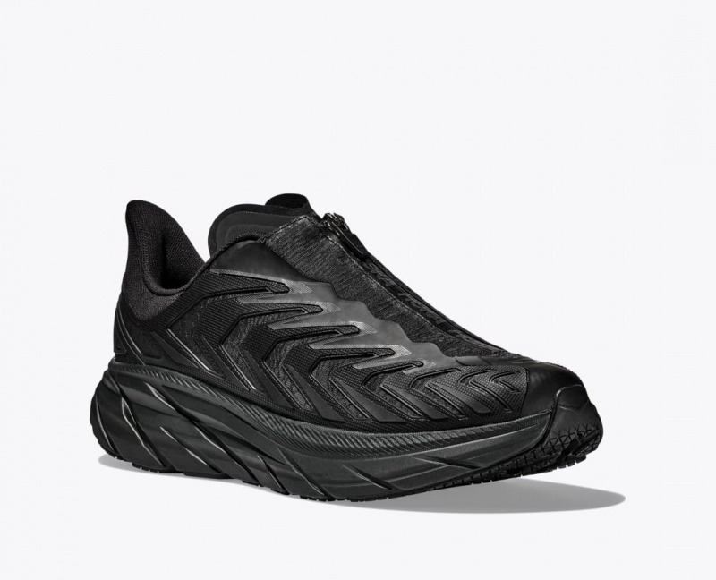 Women's HOKA Project Clifton Sneakers Black | ZXUWN-1208